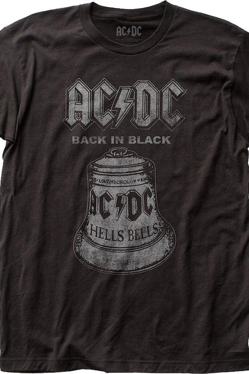 Distressed Hells Bells ACDC Shirtmain product image