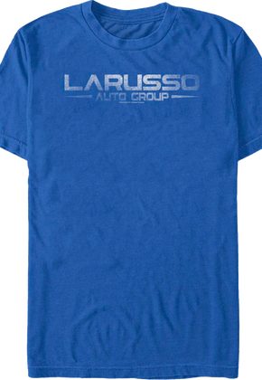 Distressed LaRusso Auto Group Logo Cobra Kai T-Shirt