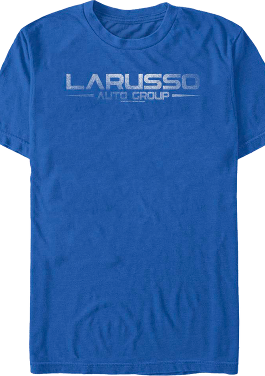 Distressed LaRusso Auto Group Logo Cobra Kai T-Shirt - main product image