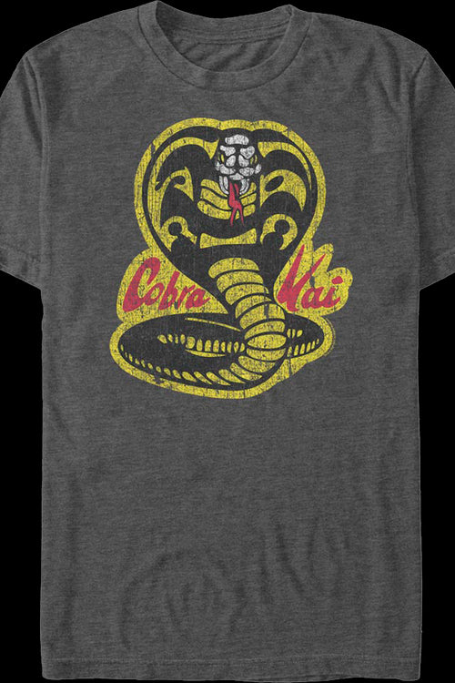 Distressed Logo Cobra Kai T-Shirtmain product image