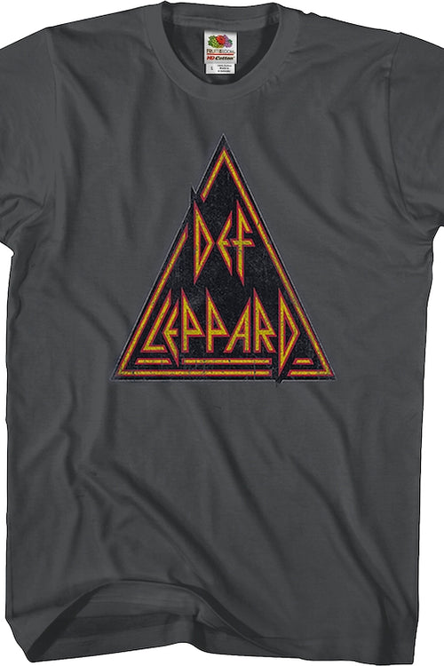 Distressed Logo Def Leppard Shirtmain product image
