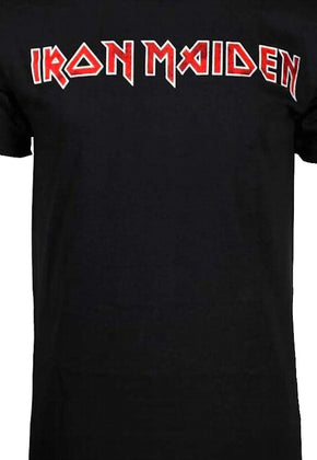 Distressed Logo Iron Maiden T-Shirt