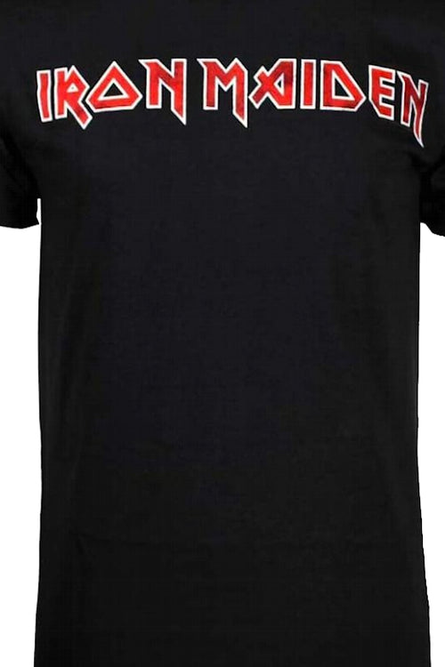 Distressed Logo Iron Maiden T-Shirtmain product image