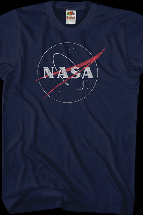 Distressed Logo NASA T-Shirtmain product image