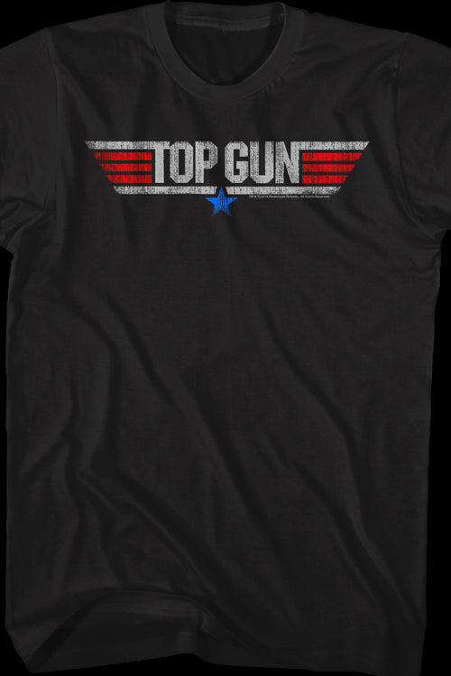 Distressed Logo Top Gun T-Shirtmain product image