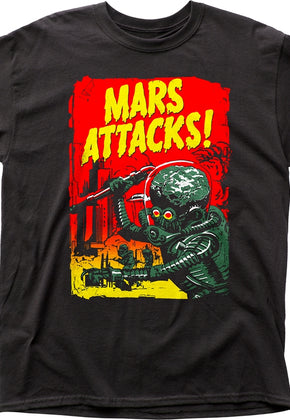 Distressed Mars Attacks T-Shirt