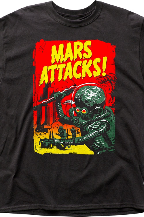 Distressed Mars Attacks T-Shirtmain product image