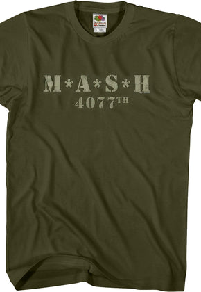 Distressed MASH Shirt