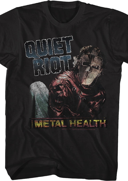 Distressed Metal Health Quiet Riot T-Shirt - main product image