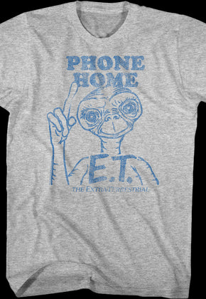 Distressed Phone Home ET Shirt