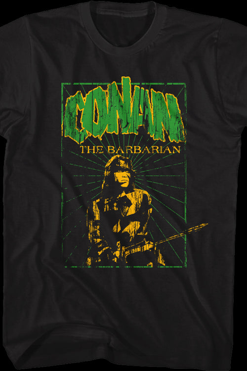 Distressed Poster Conan The Barbarian T-Shirtmain product image
