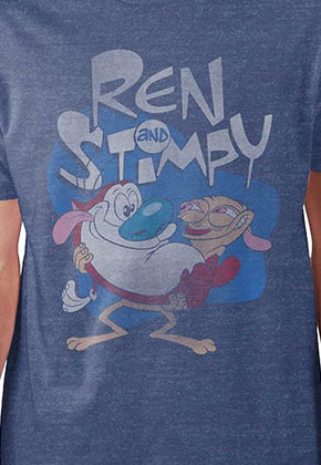 Distressed Ren And Stimpy T-Shirt
