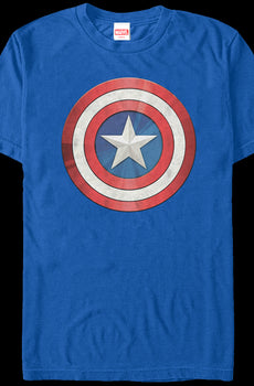 Distressed Shield Captain America T-Shirt
