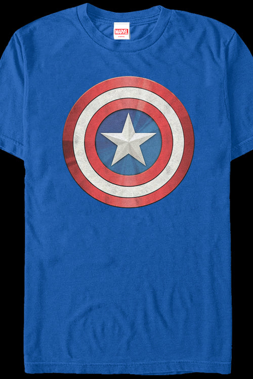 Distressed Shield Captain America T-Shirtmain product image