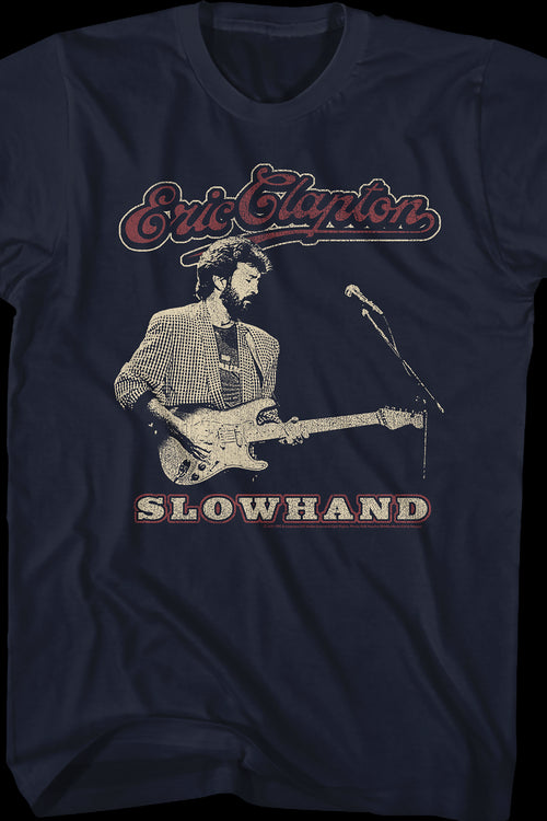 Distressed Slowhand Eric Clapton T-Shirtmain product image