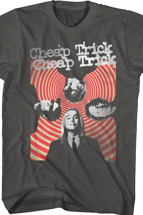 Distressed Spiral Cheap Trick T-Shirtmain product image