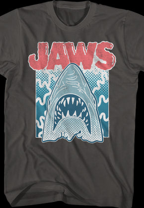 Distressed Splash Jaws T-Shirt