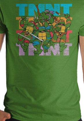 Distressed Teenage Mutant Ninja Turtles T-Shirt