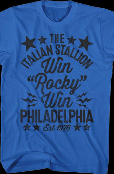 Distressed Win Rocky T-Shirt