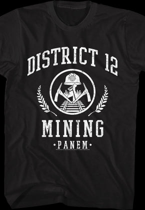 District 12 Mining Hunger Games T-Shirt