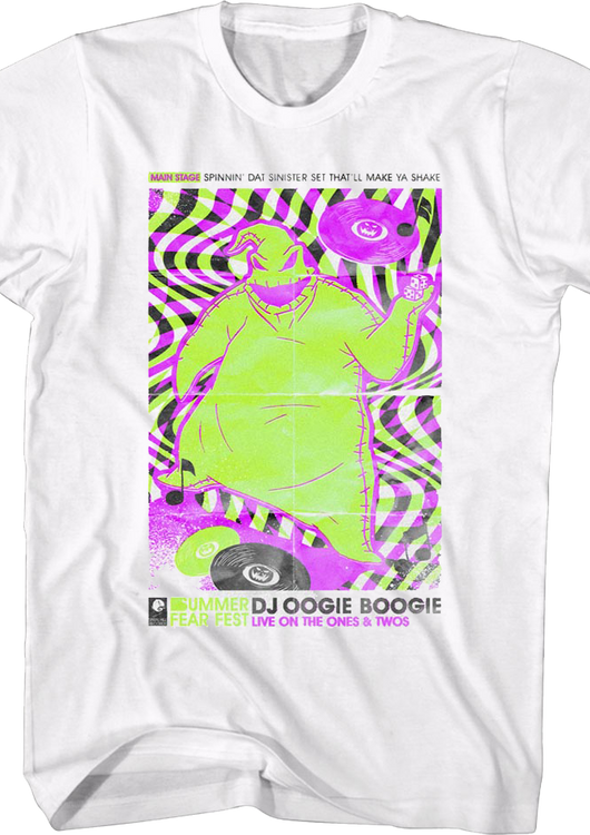 DJ Oogie Boogie Nightmare Before Christmas T-Shirt - main product image