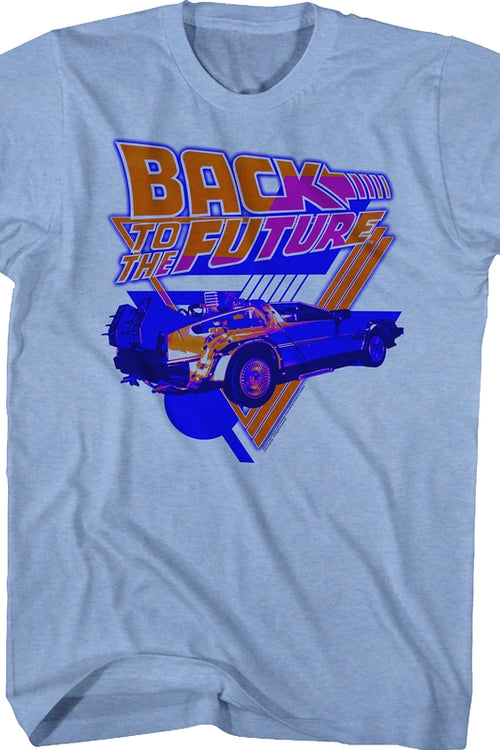 Doc Brown's DeLorean Back To The Future T-Shirtmain product image