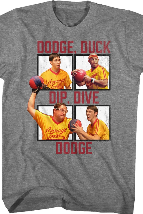 Dodge Duck Dip Dive Dodge Dodgeball T-Shirtmain product image