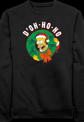 D'oh-Ho-Ho Simpsons Sweatshirt