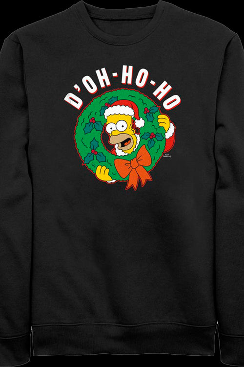 D'oh-Ho-Ho Simpsons Sweatshirtmain product image