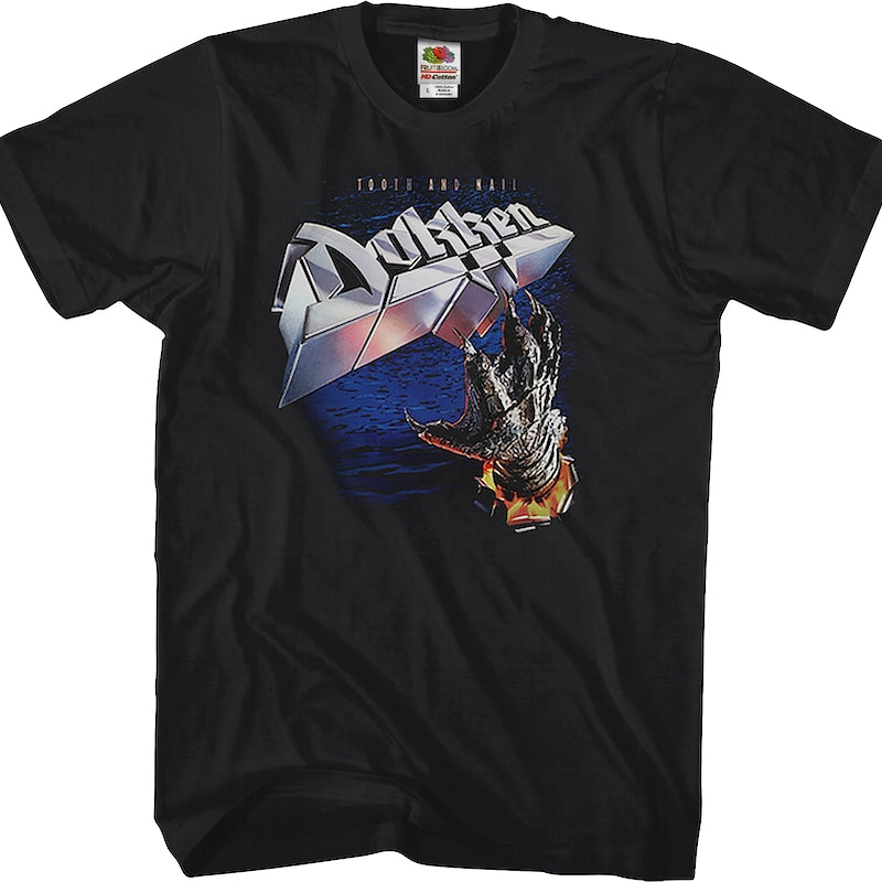 Dokken Tooth And Nail T-Shirt: 80s Music Shirts