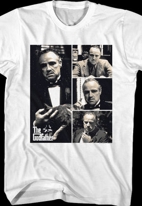 Don Corleone Collage Godfather T-Shirt