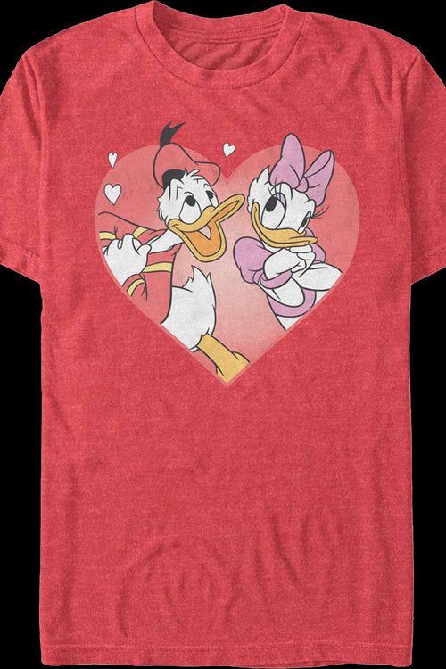 Donald And Daisy In Love Disney T-Shirtmain product image