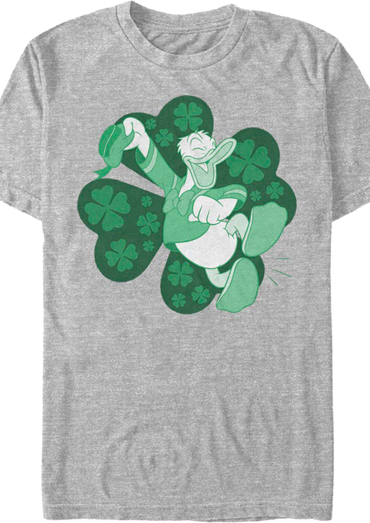 Donald Duck Four-Leaf Clover Disney T-Shirt - main product image