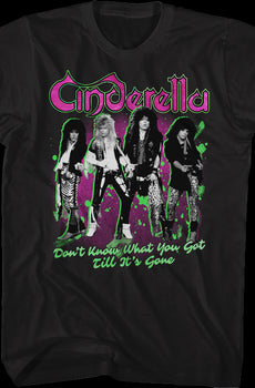 Don't Know What You Got Till It's Gone Cinderella T-Shirt
