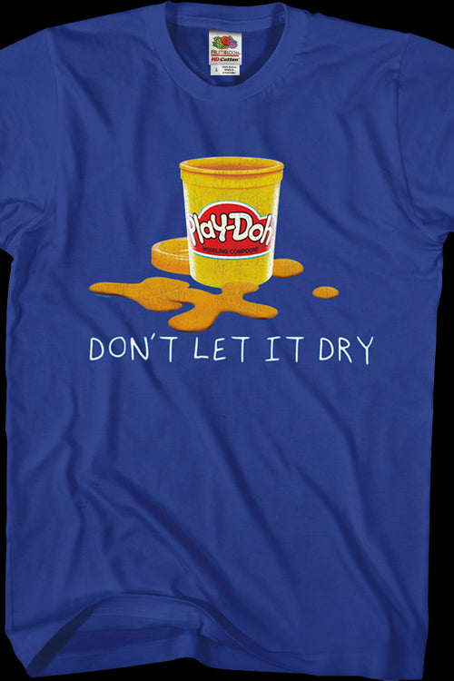 Don't Let It Dry Play-Doh T-Shirtmain product image