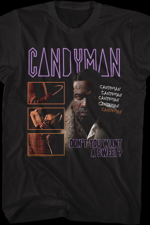 Don't You Want A Sweet? Candyman T-Shirtmain product image
