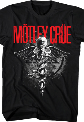 Dr. Feelgood Caduceus Motley Crue T-Shirt