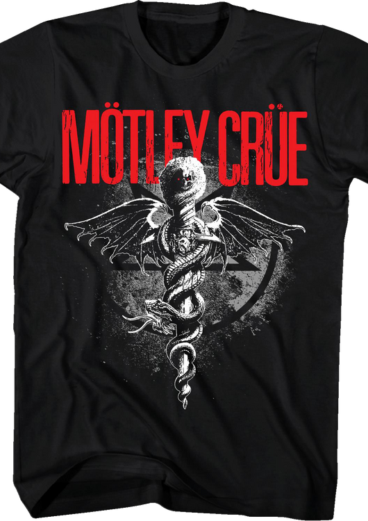 Dr. Feelgood Caduceus Motley Crue T-Shirt - main product image