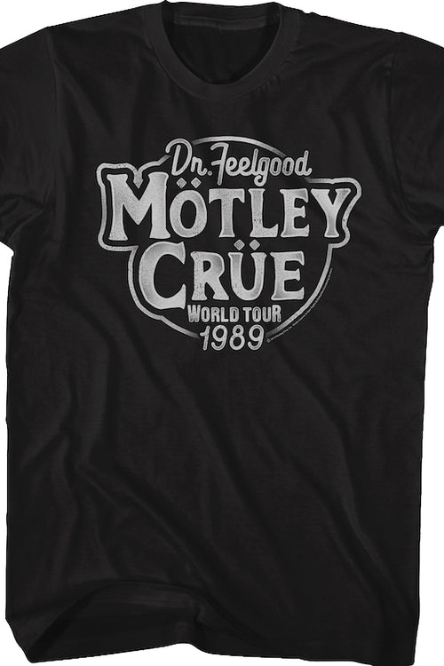 Dr. Feelgood World Tour Motley Crue T-Shirtmain product image