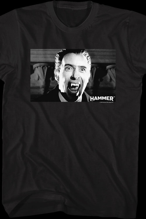 Dracula Fangs Hammer Films T-Shirtmain product image