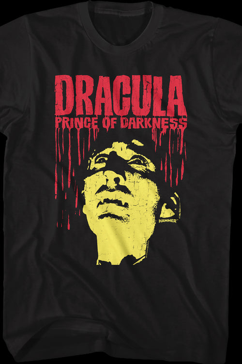 Dracula Prince Of Darkness Bloody Logo Hammer Films T-Shirtmain product image