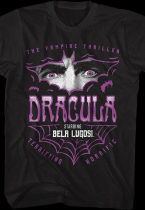 Dracula Vampire Thriller Bela Lugosi T-Shirt
