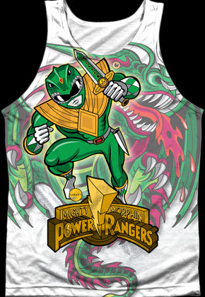 Dragonzord Mighty Morphin Power Rangers Tank Top