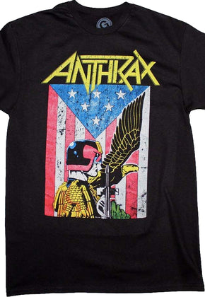 Dredd Eagle Anthrax T-Shirt