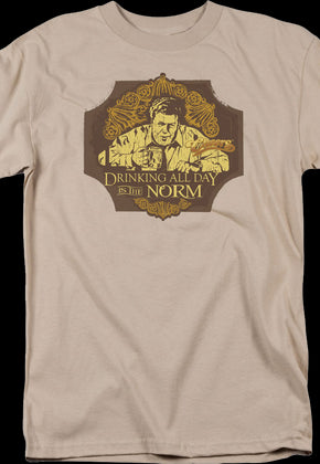 Drinking All Day Is The Norm Cheers T-Shirt