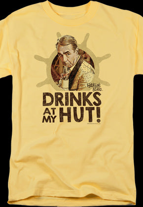 Drinks At My Hut Gilligan's Island T-Shirt
