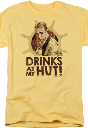 Drinks At My Hut Gilligan's Island T-Shirt