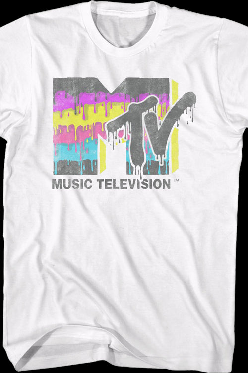 Dripping Paint Logo MTV Shirtmain product image