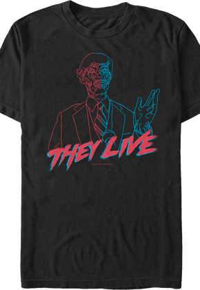Dual Tone Politician They Live T-Shirt