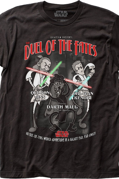 Duel Of The Fates Star Wars T-Shirtmain product image